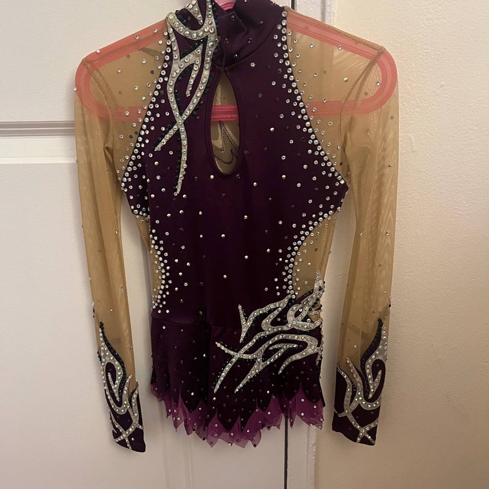 Rhythmic gymnastics leotard girls 7-8 years